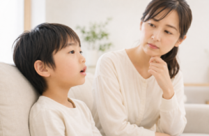 口呼吸の子供